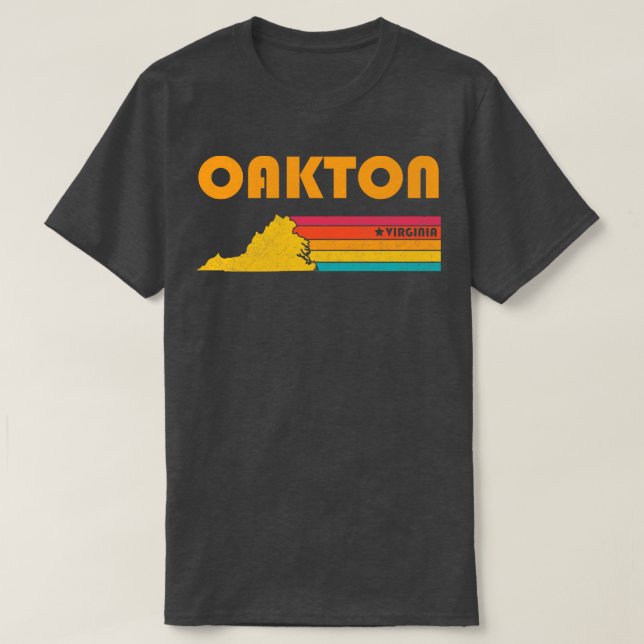 Camiseta Recuerdos en problemas de la época de Oakton Virgi (Diseño del anverso)