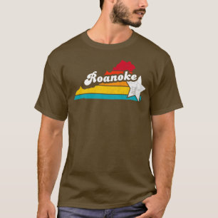 Camiseta Recuerdos en problemas de la época de Roanoke Virg