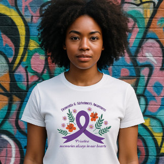 Camiseta Recuerdos Impagables - Listón Morado de Concientiz