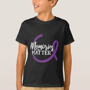 Camiseta Recuerdos importantes - Conciencia sobre el Alzhei
