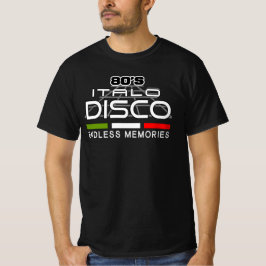 Camiseta recuerdos Italo Disco Endless de 80