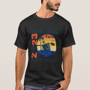 Camiseta Recuerdos juntos de crucero familiar Cancún México
