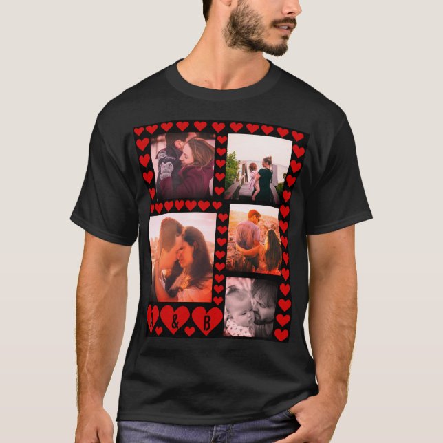 Camiseta recuerdos personalizados y amor (Anverso)