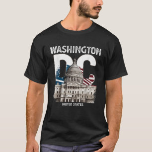 Camiseta Recuerdos Regalos Hombres Capitol Hill Washington