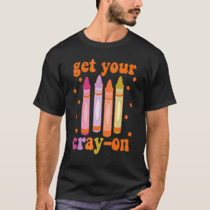 Camiseta Recupera Tu Cray De Regreso A La Escuela Lápiz Par