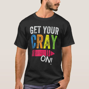 Camiseta Recupera Tu Cray Regreso a Clases Maestros