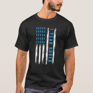 Camiseta Recuperación de adicciones al alcohol a un año Sob