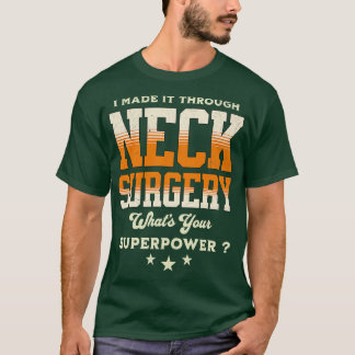 Camiseta recuperación de cirugía de cuello 2