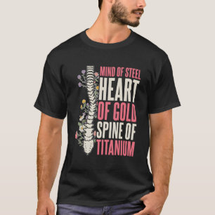 Camiseta Recuperación de Cirugía de la Scoliosis Warrior Sc