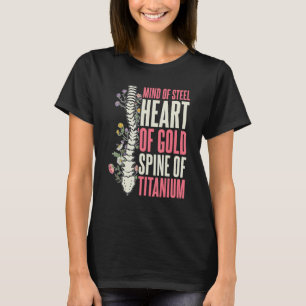 Camiseta Recuperación de Cirugía de la Scoliosis Warrior Sc