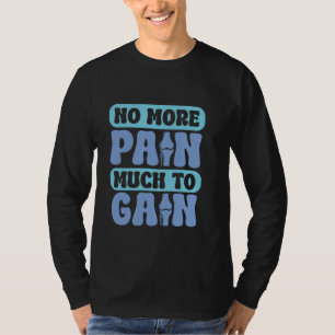 Camiseta Recuperación de cirugía de rodilla Ropa de cirugía