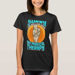Camiseta Recuperación de cirugía de rodilla Terapia física