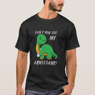 Camiseta Recuperación de dinosaurios por lesión en el brazo