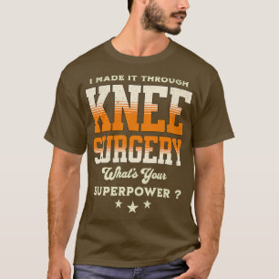 Camiseta recuperación de la cirugía de rodilla 2