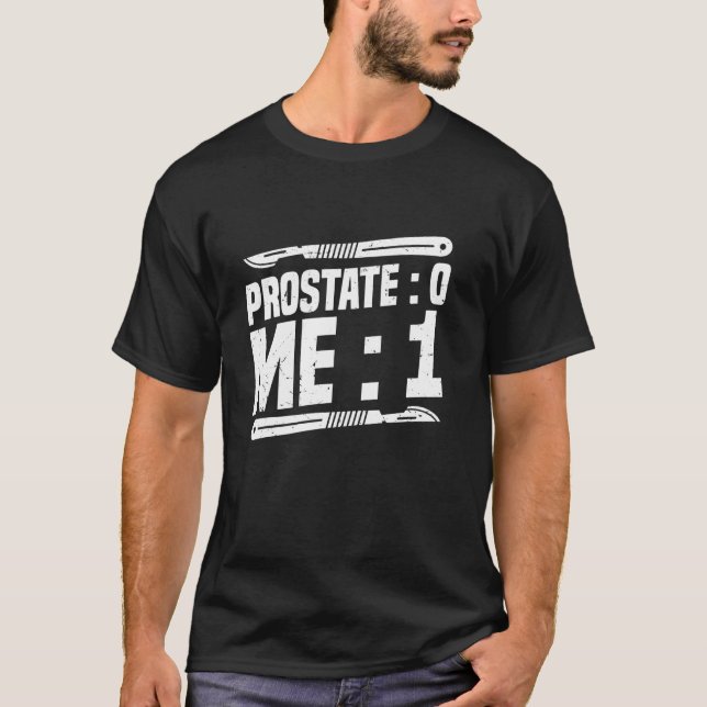 Camiseta Recuperación de la extirpación de próstata Zero Me (Anverso)