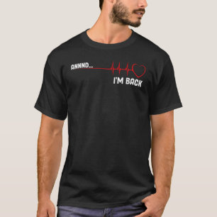 Camiseta Recuperación de sobrevivientes de ataque cardíaco
