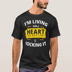Camiseta Recuperación de sobrevivientes de trasplante cardí