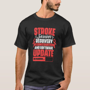 Camiseta Recuperación de supervivientes de Stroke Awarene d
