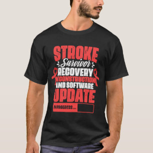 Camiseta Recuperación de supervivientes de Stroke Awarene d