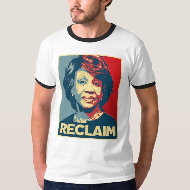 Camiseta RECUPERACIÓN - Maxine riega el poster de la (Anverso)