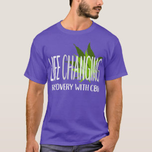 Camiseta Recuperación que cambia la vida con aceite de cann