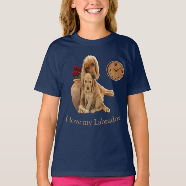 Camiseta Recuperador de Labrador (Anverso)
