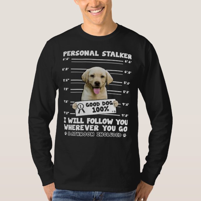 Camiseta Recuperador de Labrador de Stalker personal para p (Anverso)