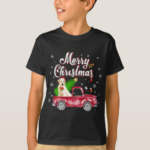 Camiseta Recuperador de Labrador monta camiones Navidades P