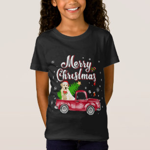 Camiseta Recuperador de Labrador monta camiones Navidades P