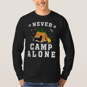 Camiseta Recuperador de Labrador Negro nunca se bate solo