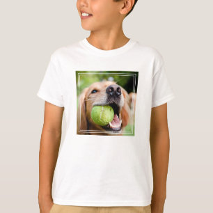 Camiseta Recuperador de oro con bola de tenis