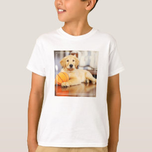 Camiseta Recuperador de oro con juguete de baloncesto