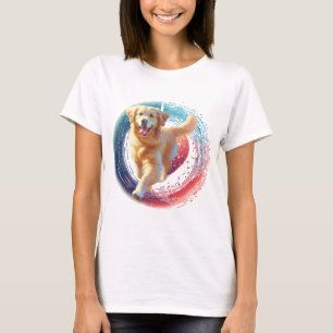 Camiseta Recuperador de oro energético con grupo de fondo a