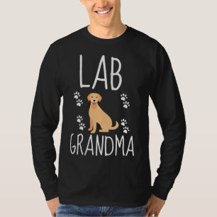 Camiseta Recuperador de vectores de abuela de laboratorio