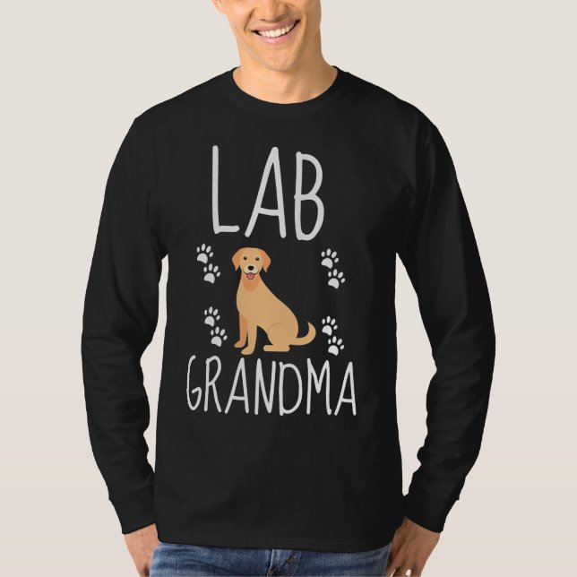 Camiseta Recuperador de vectores de abuela de laboratorio (Anverso)