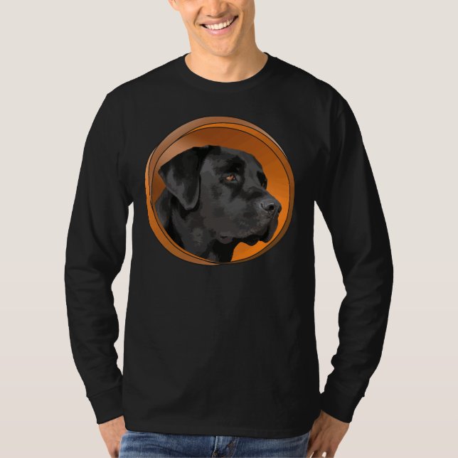 Camiseta ¡Recuperadores de Labrador Negro! Especialmente Pa (Anverso)