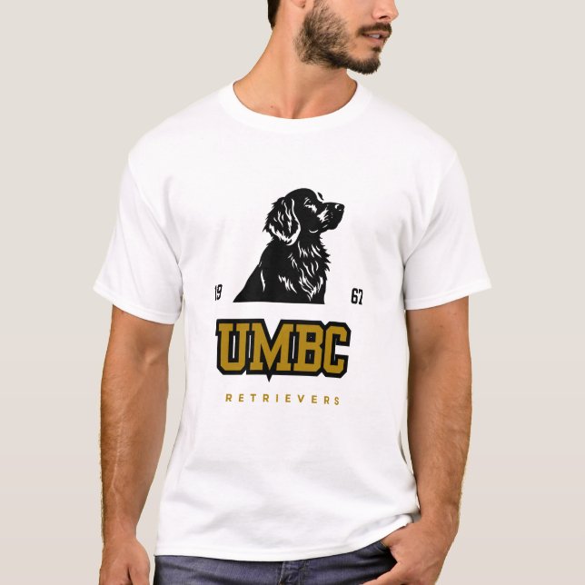 Camiseta Recuperadores de UMBC - Espíritu de béisbol univer (Anverso)