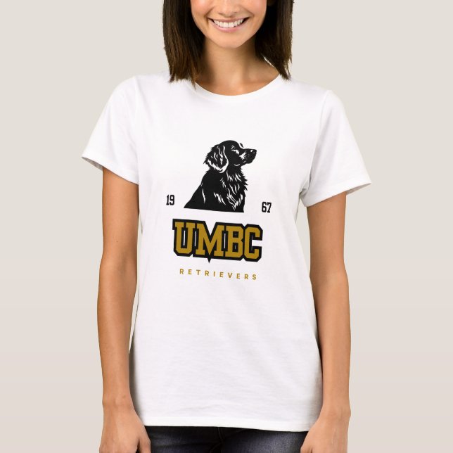 Camiseta Recuperadores de UMBC - Espíritu de béisbol univer (Anverso)