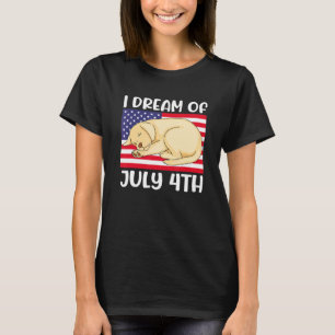 Camiseta Recuperadores Labrador Sueño El 4 De Julio