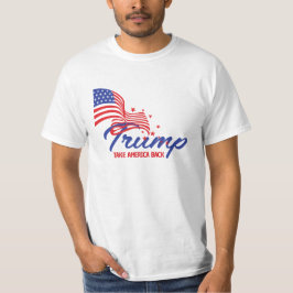 Camiseta RECUPERAR A ESTADOS UNIDOS Trump Textos