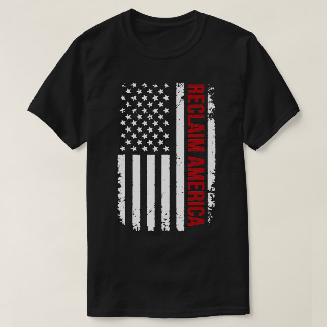 Camiseta Recuperar América  (Diseño del anverso)
