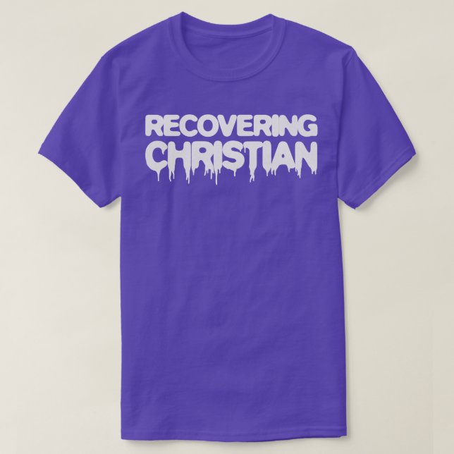 Camiseta Recuperar el cristianismo (Diseño del anverso)