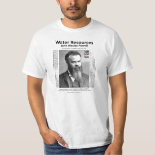 Camiseta Recursos hídricos II - John Wesley Powell
