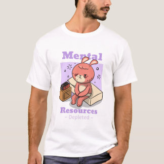 Camiseta Recursos Mentales Agotados Atención Médica