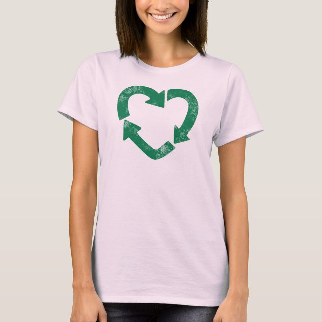 Camiseta Recycle Heart (Anverso)