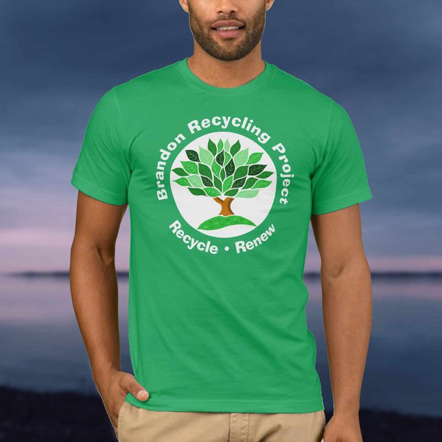 Camiseta Recycling Project. Recycle & Renew. (Subido por el creador)