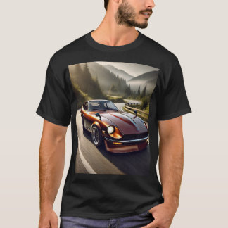 Camiseta Red 1972 Datsun 240Z nissan japan japanese Car