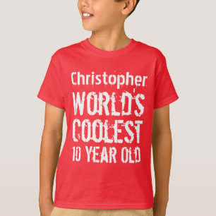 Camiseta RED 3 de 10 años, la más fría del mundo