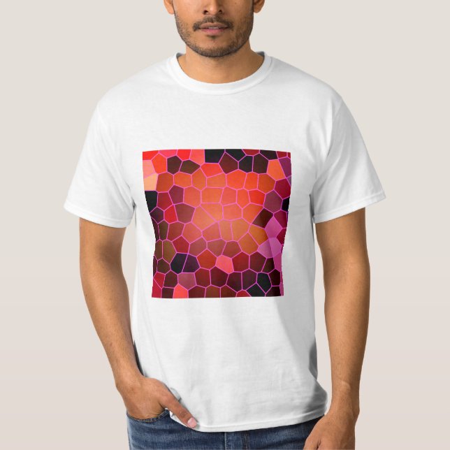 Camiseta Red abstracta (Anverso)