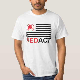 Camiseta Red Act concept with GOP and Epstein files T-Shirt